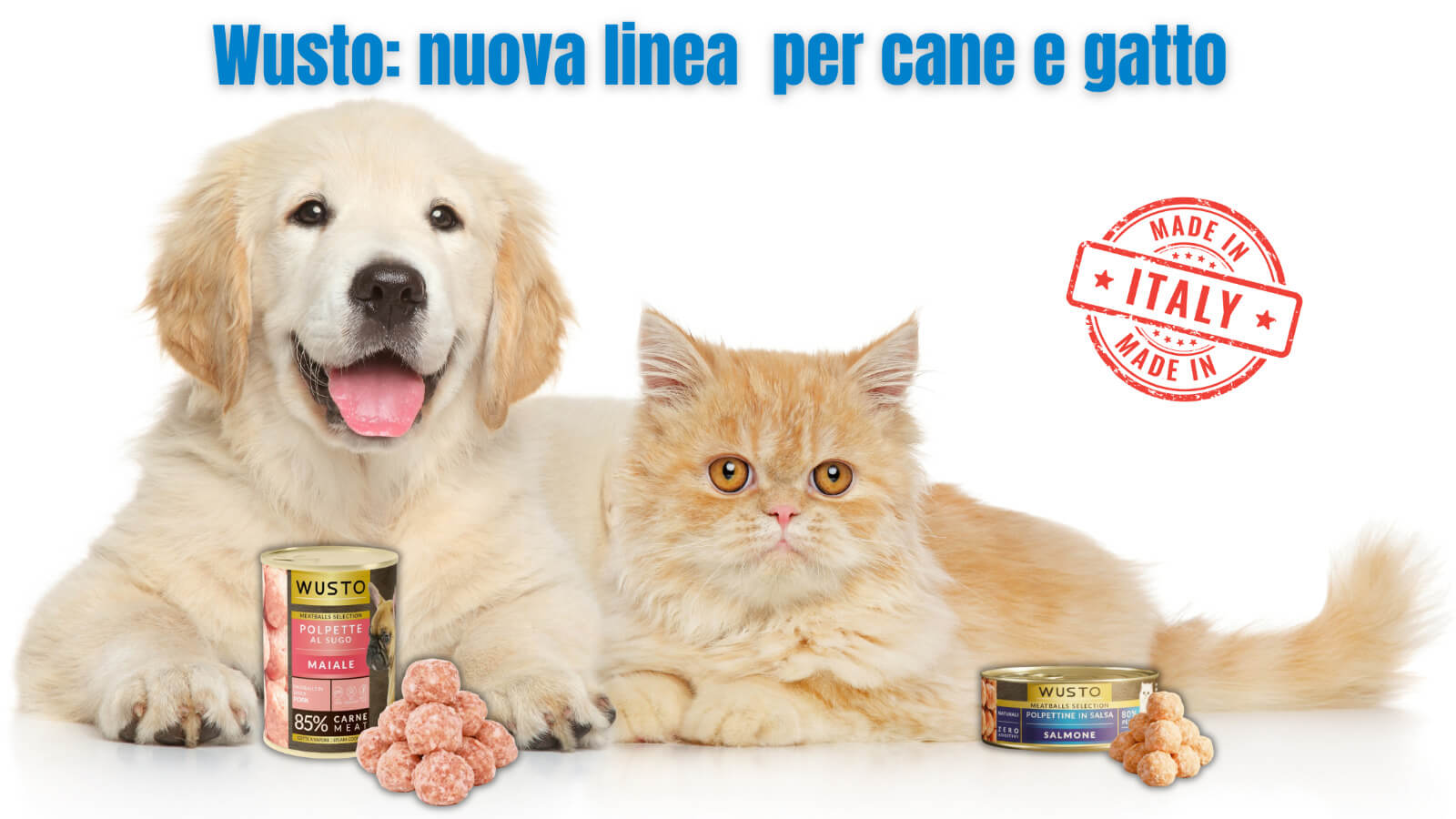 wusto nuova linea per cane e gatto